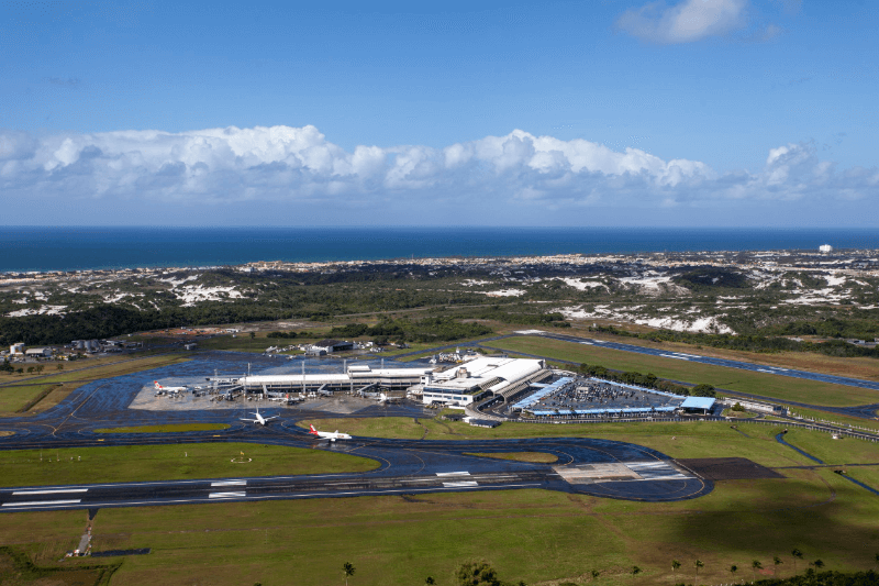 Salvador Airport vista aérea